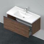 Duravit Waschtischunterbau D-NEO 1 Auszug 440x984x452mm nussbaum dunkel