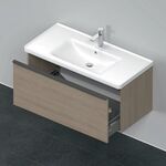 Duravit Waschtischunterbau D-NEO 1 Auszug 440x984x452mm eiche terra