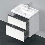 Duravit Waschtischunterbau D-NEO 1 Ausz. 1 Schubk. 625x634x452mm we matt