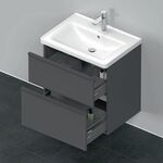 Duravit Waschtischunterbau D-NEO 1 Ausz. 1 Schubk. 625x634x452mm grap ma