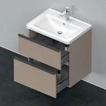 Duravit Waschtischunterbau D-NEO 1 Ausz. 1 Schubk. 625x634x452mm leinen