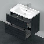 Duravit Waschtischunterbau D-NEO 1 Ausz. 1 Schubk. 625x784x452mm Ei sw