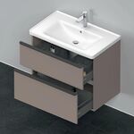 Duravit Waschtischunterbau D-NEO 1 Ausz. 1 Schubk. 625x784x452mm bas matt