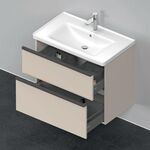 Duravit Waschtischunterbau D-NEO 1 Ausz. 1 Schubk. 625x784x452mm taupe