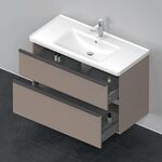 Duravit Waschtischunterbau D-NEO 1 Ausz. 1 Schubk. 625x984x452mm bas matt