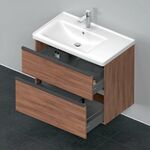 Duravit Waschtischunterbau D-NEO 625x784x452mm 1 Ausz. 1 Schubk. NB natur