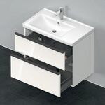 Duravit Waschtischunterbau D-NEO 625x784x452mm 1 Ausz. 1 Schubk. we hgl