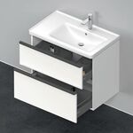 Duravit Waschtischunterbau D-NEO 625x784x452mm 1 Ausz. 1 Schubk. we matt
