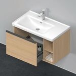 Duravit Waschtischunterbau D-NEO 625x784x452mm 1 Ausz. Regal seitl Ei na