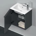 Duravit Waschtischunterbau D-NEO 440x410x274mm 1 Tür Türanschl li grap ma