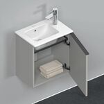 Duravit Waschtischunterbau D-NEO 440x410x274mm 1 Tür TA re betongr ma