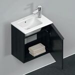 Duravit Waschtischunterbau D-NEO 440x410x274mm 1 Tür Türanschl re Ei sw