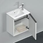 Duravit Waschtischunterbau D-NEO 440x410x274mm 1 Tür Türanschl re we matt