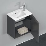 Duravit Waschtischunterbau D-NEO 440x410x274mm 1 Tür Türanschl re grap ma