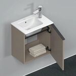 Duravit Waschtischunterbau D-NEO 440x410x274mm 1 Tür Türanschl re leinen