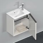 Duravit Waschtischunterbau D-NEO 440x410x274mm 1 Tür Türanschl re we hgl
