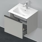 Duravit Waschtischunterbau D-NEO 440x510x402mm, 1 Auszug betongrau matt