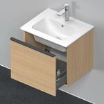 Duravit Waschtischunterbau D-NEO 440x510x402mm, 1 Auszug eiche natur