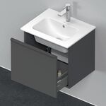 Duravit Waschtischunterbau D-NEO 440x510x402mm, 1 Auszug graphit matt