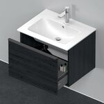 Duravit Waschtischunterbau D-NEO 1 Auszug 440x610x462mm eiche schwarz
