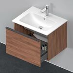 Duravit Waschtischunterbau D-NEO 1 Auszug 440x610x462mm nussbaum natur