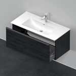 Duravit Waschtischunterbau D-NEO 1 Auszug 440x1010x462mm eiche schwarz