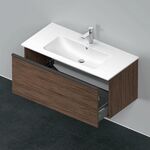 Duravit Waschtischunterbau D-NEO 1 Auszug 440x1010x462mm nussbaum dunkel