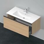 Duravit Waschtischunterbau D-NEO 1 Auszug 440x1010x462mm eiche natur