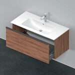 Duravit Waschtischunterbau D-NEO 1 Auszug 440x1010x462mm nussbaum natur
