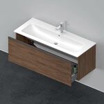 Duravit Waschtischunterbau D-NEO 1 Auszug 440x1210x462mm nussbaum dunkel
