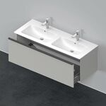 Duravit Waschtischunterbau D-NEO 440x1280x462mm, 1 Auszug betongrau matt