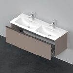 Duravit Waschtischunterbau D-NEO 440x1280x462mm, 1 Auszug basalt matt