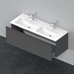 Duravit Waschtischunterbau D-NEO 440x1280x462mm, 1 Auszug graphit matt