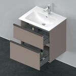 Duravit Waschtischunterbau D-NEO 1 Ausz. 1 Schubk. 625x610x462mm bas matt