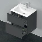 Duravit Waschtischunterbau D-NEO 1 Ausz. 1 Schubk. 625x610x462mm grap ma