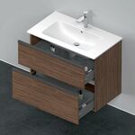 Duravit Waschtischunterbau D-NEO 1 Ausz. 1 Schubk. 625x810x462mm NB dkl