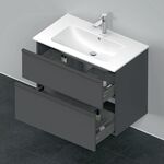 Duravit Waschtischunterbau D-NEO 1 Ausz. 1 Schubk. 625x810x462mm grap ma