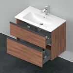 Duravit Waschtischunterbau D-NEO 1 Ausz. 1 Schubk. 625x810x462mm NB natur