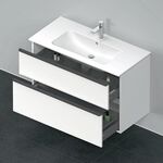 Duravit Waschtischunterbau D-NEO 1 Ausz. 1 Schubk. 625x1010x462mm we matt