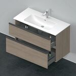 Duravit Waschtischunterbau D-NEO 1 Ausz. 1 Schubk. 625x1010x462mm Ei Ter