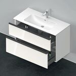 Duravit Waschtischunterbau D-NEO 1 Ausz. 1 Schubk. 625x1010x462mm we hgl