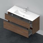 Duravit Waschtischunterbau D-NEO 1 Ausz. 1 Schubk. 625x1210x462mm NB dkl