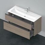 Duravit Waschtischunterbau D-NEO 1 Ausz. 1 Schubk. 625x1210x462mm Ei Ter