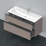 Duravit Waschtischunterbau D-NEO 1 Ausz. 1 Schubk. 625x1210x462mm bas ma
