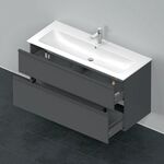 Duravit Waschtischunterbau D-NEO 1 Ausz. 1 Schubk. 625x1210x462mm grap ma