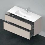 Duravit Waschtischunterbau D-NEO 1 Ausz. 1 Schubk. 625x1210x462mm taupe