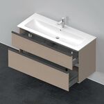 Duravit Waschtischunterbau D-NEO 1 Ausz. 1 Schubk. 625x1210x462mm leinen