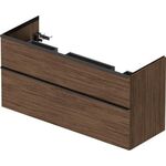 Duravit Waschtischunterbau D-NEO 625x1280x462mm 1 Ausz. 1 Schubk. NB dkl