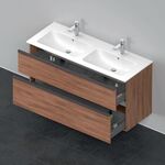 Duravit Waschtischunterbau D-NEO 625x1280x462mm 1 Ausz. 1 Schubk. NB na
