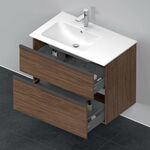 Duravit Waschtischunterbau D-NEO 625x810x462mm 1 Ausz. 1 Schubk. NB dkl